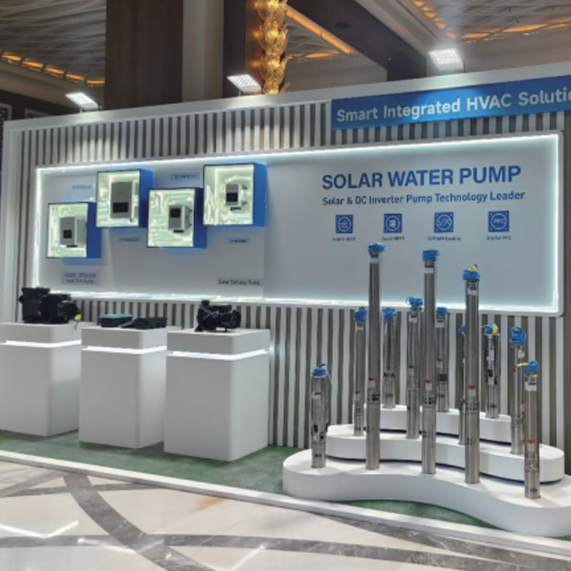 Deye presenta sistemi di pompe solari per l'acqua ad alta efficienza alla New Energy Hall della Fiera di Canton