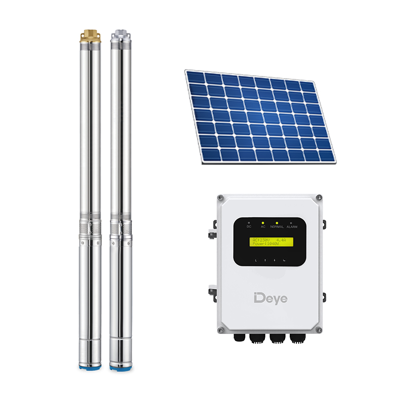 Controller per pompe solari AC/DC da 4 pollici (600-3000 W) Pompe sommergibili con girante in plastica
