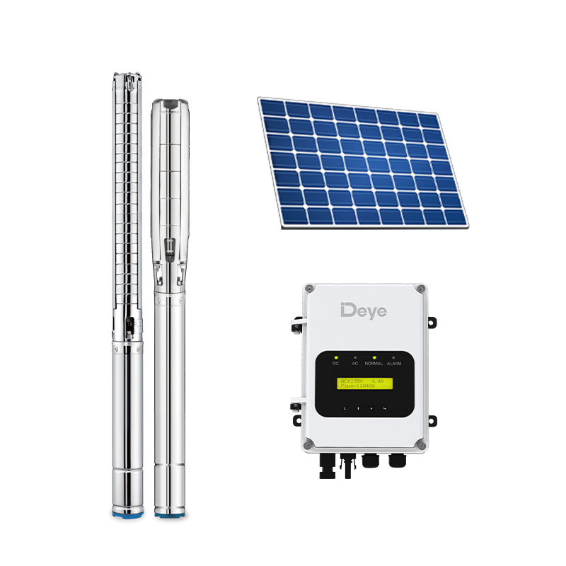 Controller per pompe solari AC/DC da 4 pollici (800-3000 W) Pompe sommergibili con girante in acciaio inossidabile