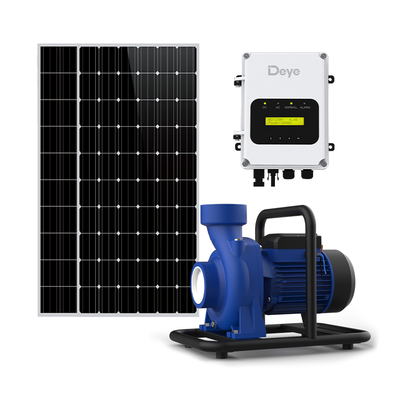 Pompa solare autoadescante di superficie con regolatore automatico della pompa CA/CC a commutazione solare (2000-3600 W) Pompa solare centrifuga di superficie